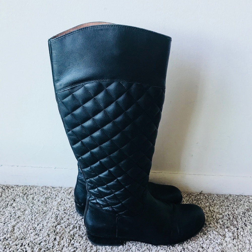 Corso Como Black Leather Shoes Size 6m